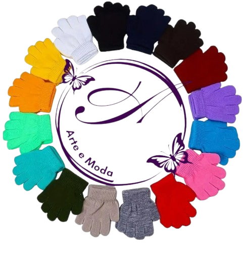 Guanto in ciniglia di lana per bambini, invernale, unisex, caldo, mani fredde