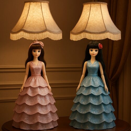 Paralume Decorativo Artigianale – Eleganza Fiorita